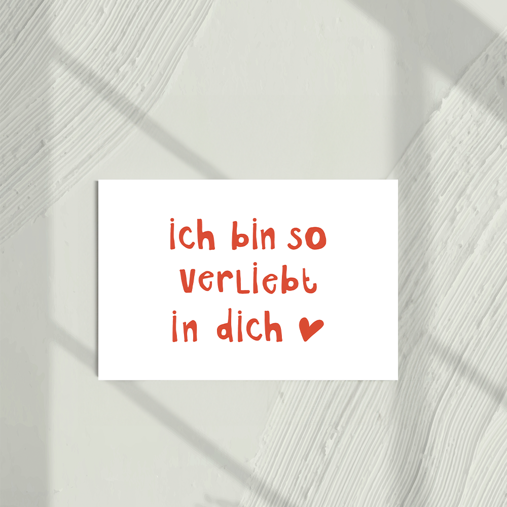 Ich bin so verliebt in dich