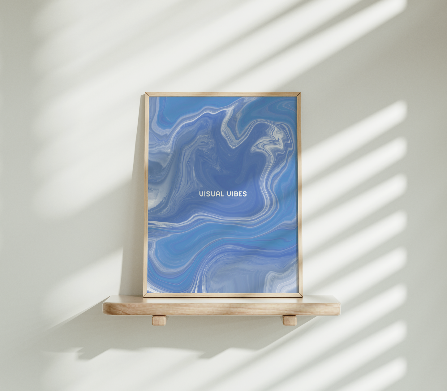 Visual vibes blau