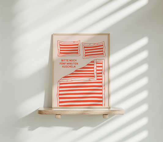 Bitte noch 5 Minuten kuscheln