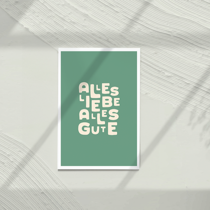 Alles Liebe, alles Gute