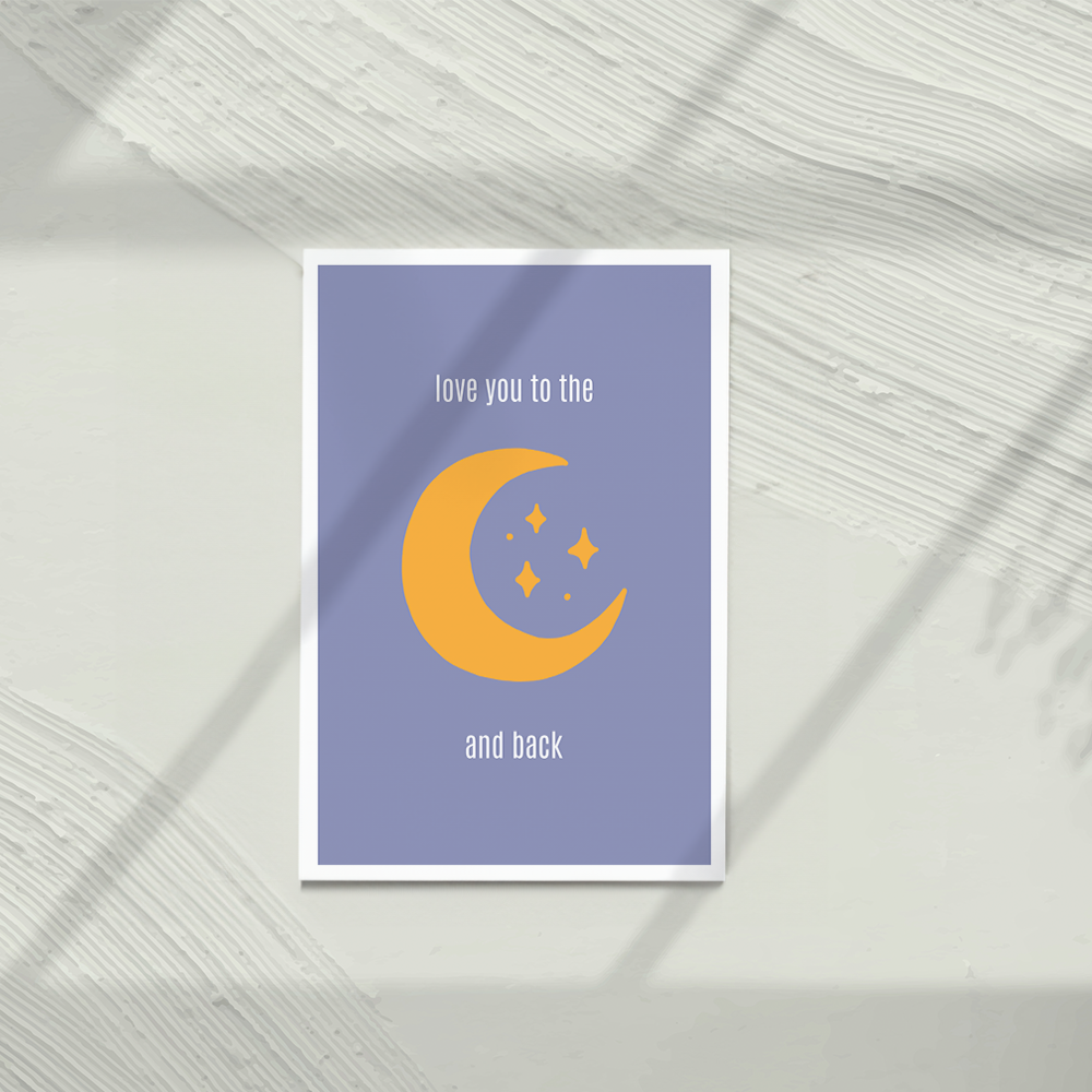 Love you to the moon and back