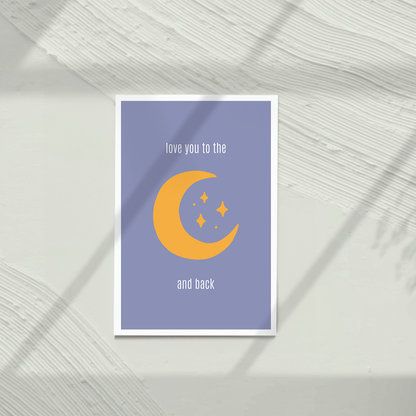 Love you to the moon and back