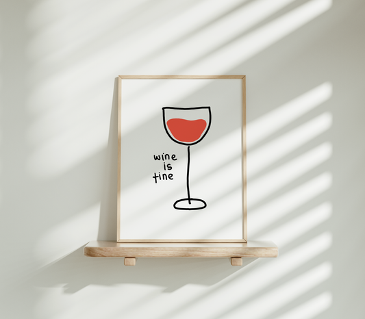 Wine is fine